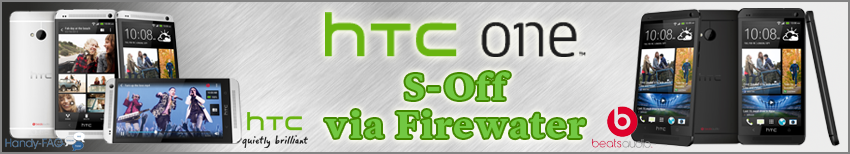 Banner HTC One Firewater