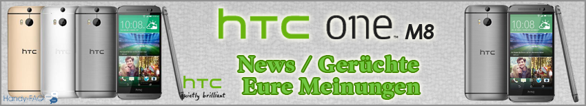 Banner HTC One M8 News Gerüchte Eure Meinungen