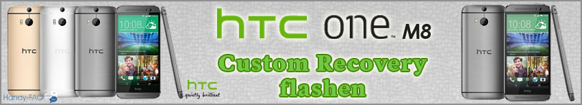 Banner HTC One M8 Recovery flashen