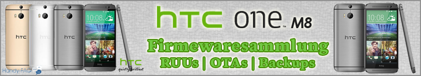 Banner HTC One M8 FW Sammlung