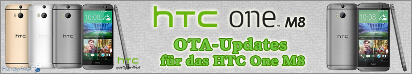 Banner HTC One M8 OTA Updates für das HTC OneM8