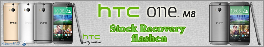 Banner HTC One M8 Stock Recovery flashen