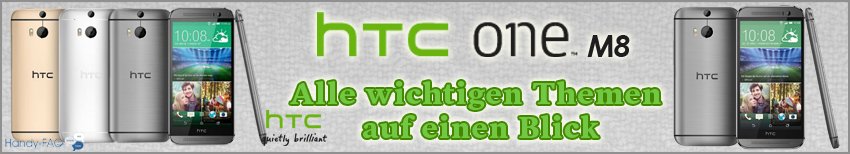 Banner HTC One M8 alle Themen