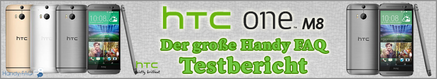Banner HTC One M8 Testbericht