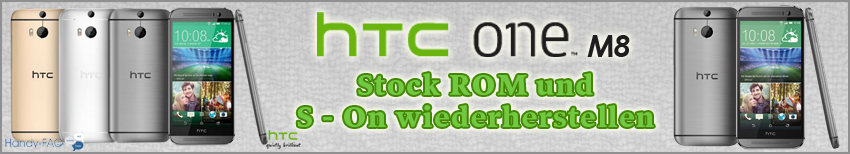 Banner HTC One M8 Stock ROM S On wiederherstellen