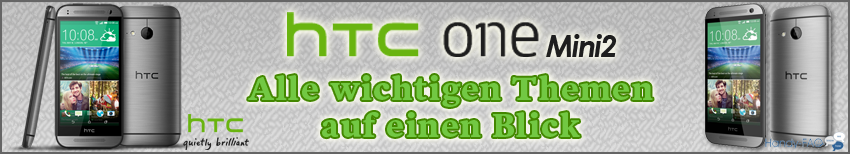 Banner HTC One Mini2 Alle Themen