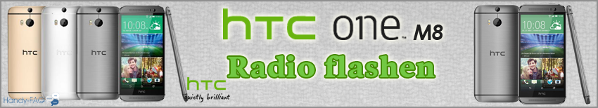 Banner HTC One M8 Radio flashen