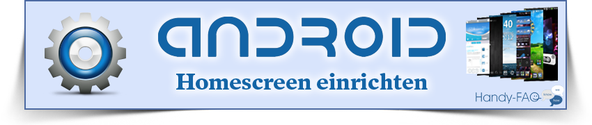 Homescreens einrichten