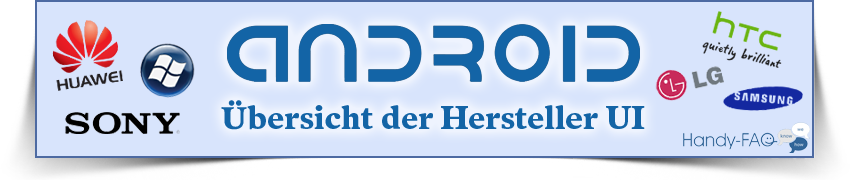 Übersicht der Hersteller UI
