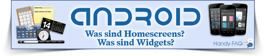 Homescreens und Widgets