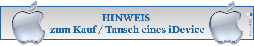 iPhone Device Tausch