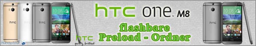Banner HTC One M8 Preload Ordner