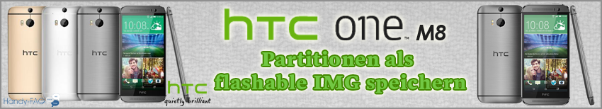 Banner HTC One M8 Partitionen speichern