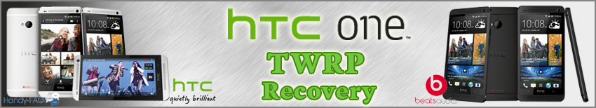 Banner HTC One TWRP Recovery