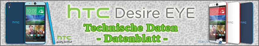 Banner HTC Desire Eye Technische Daten