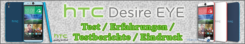 Banner HTC Desire Eye Test