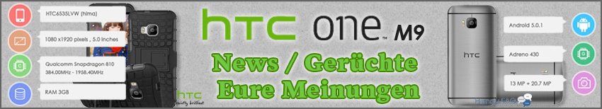 Banner HTC One M9
