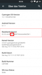 Nach flashen BB COS12.1